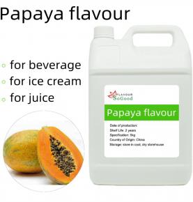 نكهة البابايا الغذائية